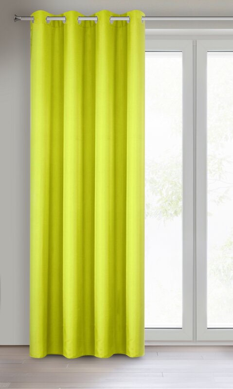 Zasłona gotowa Rita jasnozielona 140 X 250 CM – ożywia wnętrze, zapewnia prywatność