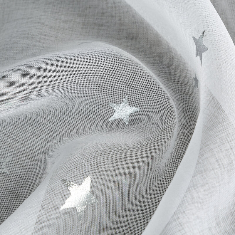 FIRANA ŚWIATECZNA STAR 140 X 250 CM BIAŁY