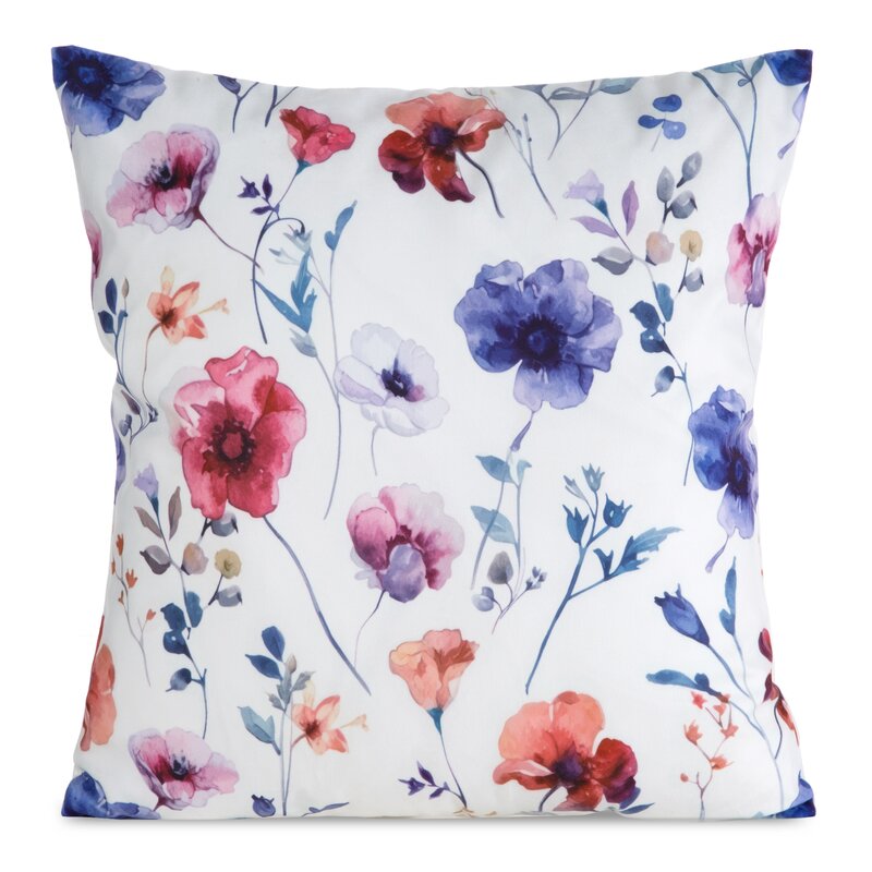 Poszewka Mink biała 45 x 45 cm – doda uroku wnętrzu