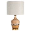 LAMPA SIMONA (02) O 31 X 50 CM KREMOWY