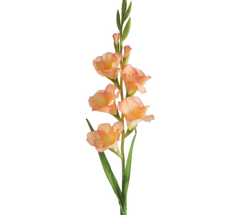 Kwiat Natura jasnopomarańczowy 85 cm – doda ciepła wnętrzu