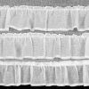 Firana gotowa Lilia biała 150 x 45 cm – rozprasza światło