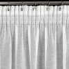 Firana gotowa DANI 1 biała 140 X 250 cm – z falbankami, lekka