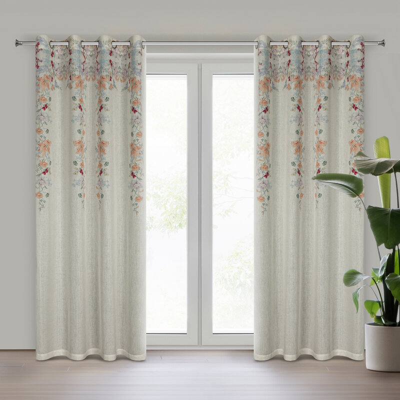 Zasłona gotowa Cara naturalna 140 x 250 cm – subtelnie filtruje światło