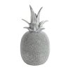 Figurka ceramiczna Eldo srebrna 12 x 12 x 13 cm – stylowa ozdoba