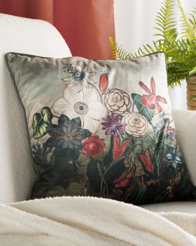 Poszewka Velvet zielona 45 x 45 cm – doda uroku wnętrzu