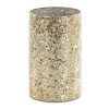Wazon szklany Melia złoty 12 X 21 cm – na suszone kwiaty