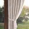 Zasłona gotowa Garden pudrowa 155 x 200 cm – ochrona przed słońcem