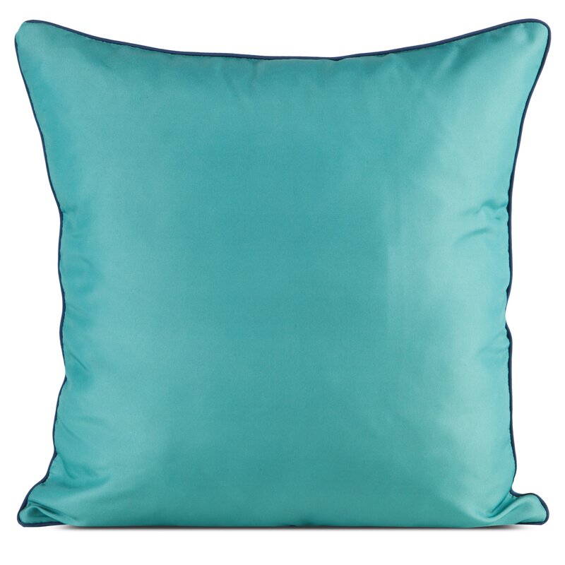 Poszewka dekoracyjna Garden turkusowa 45 x 45 cm – odświeża wystrój