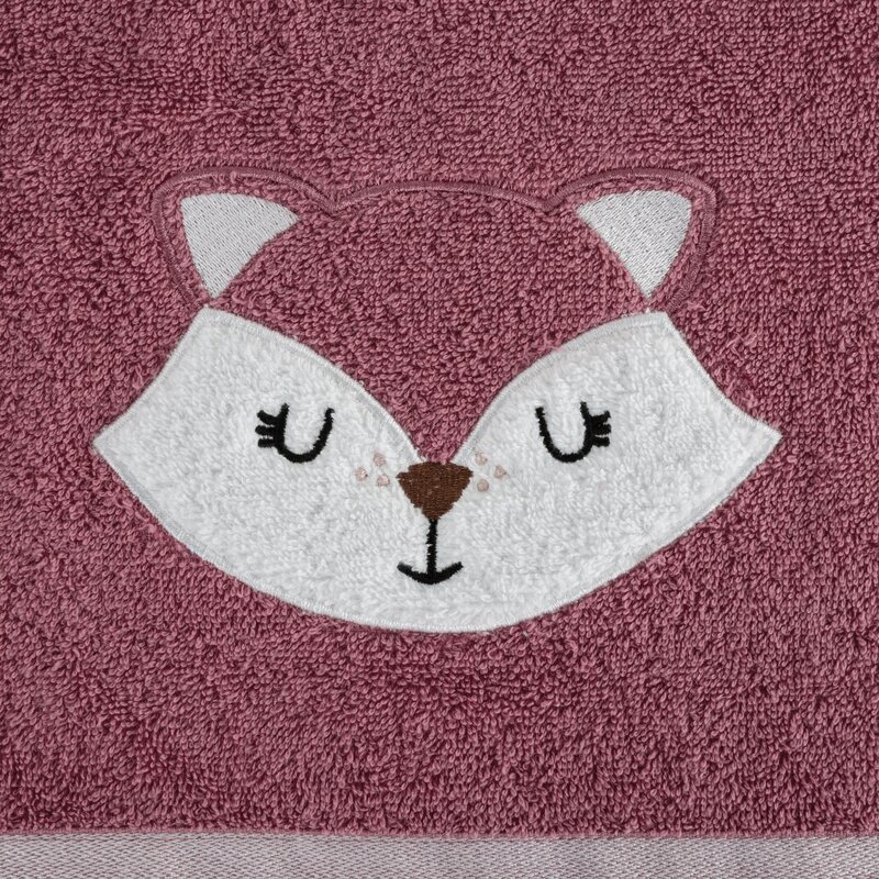 Ręcznik dla dziecka Baby70 różowy 50 x 90 cm – miękki i puszysty