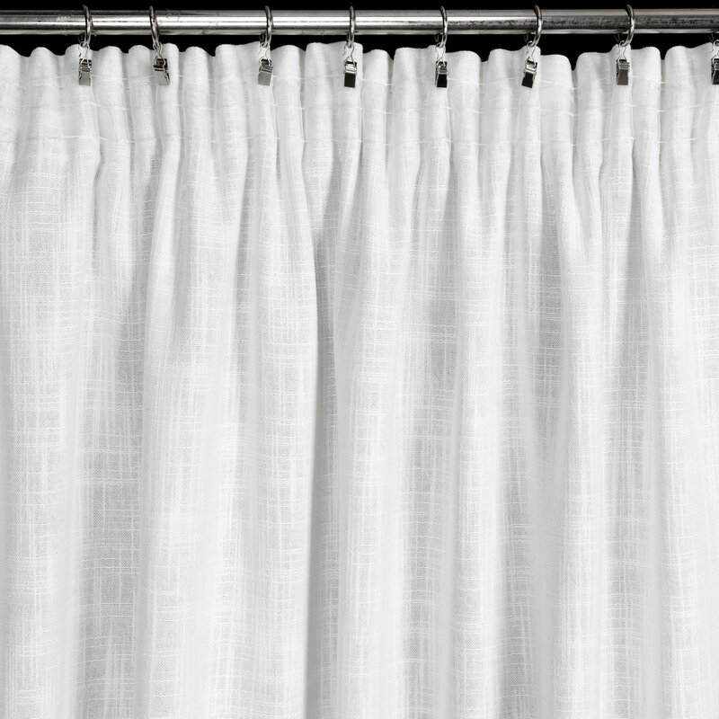 Zasłona gotowa Rosi biała 140 x 270 cm – rozjaśnia wnętrze