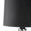 Lampa stołowa Adeline (02) czarna O 30 x 74 cm – do nowoczesnych wnętrz