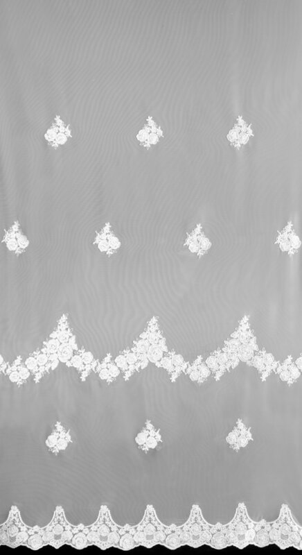 Firana gotowa Isari biały 350 x 250 cm – rozjaśnia wnętrze
