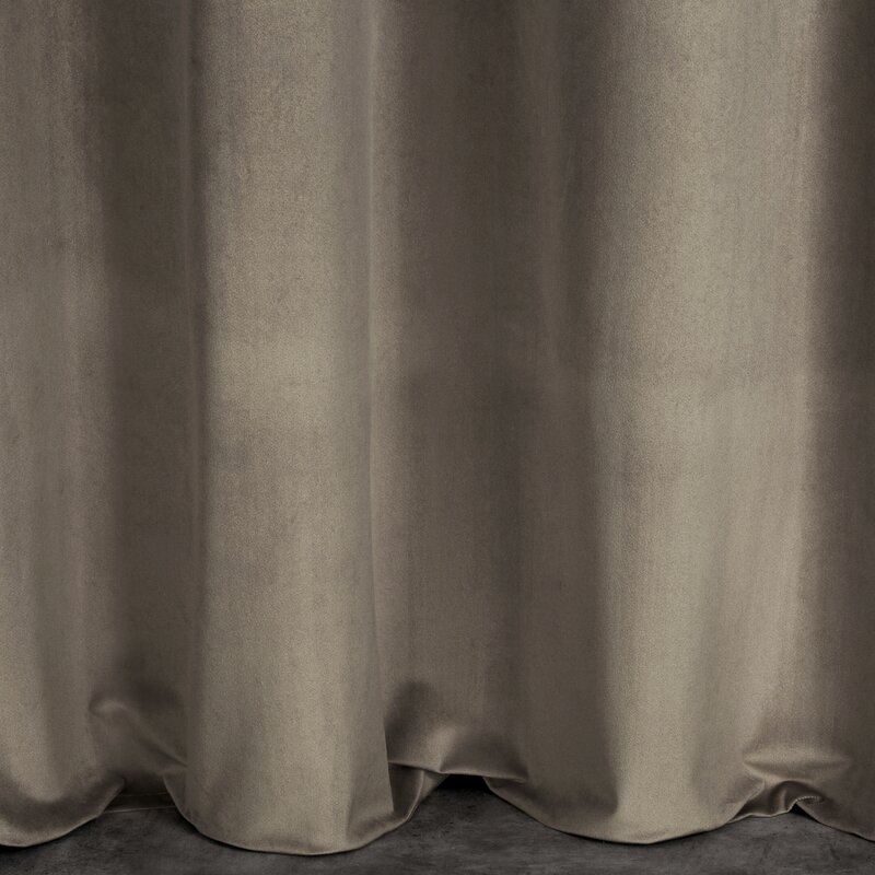 Zasłona gotowa D91 brązowa 140 x 250 cm – wprowadza przytulność