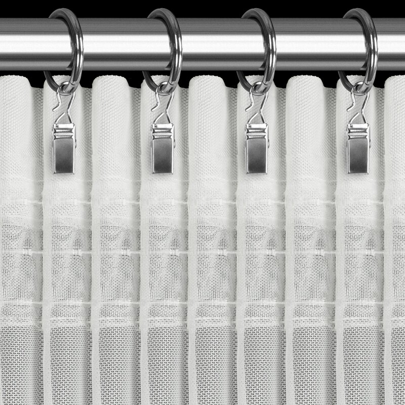 Zasłona gotowa Avril biała 140 x 270 cm – rozświetla wnętrze