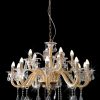 Lampa sufitowa Glitter złota O 95 x 70 cm – rozświetli wnętrze