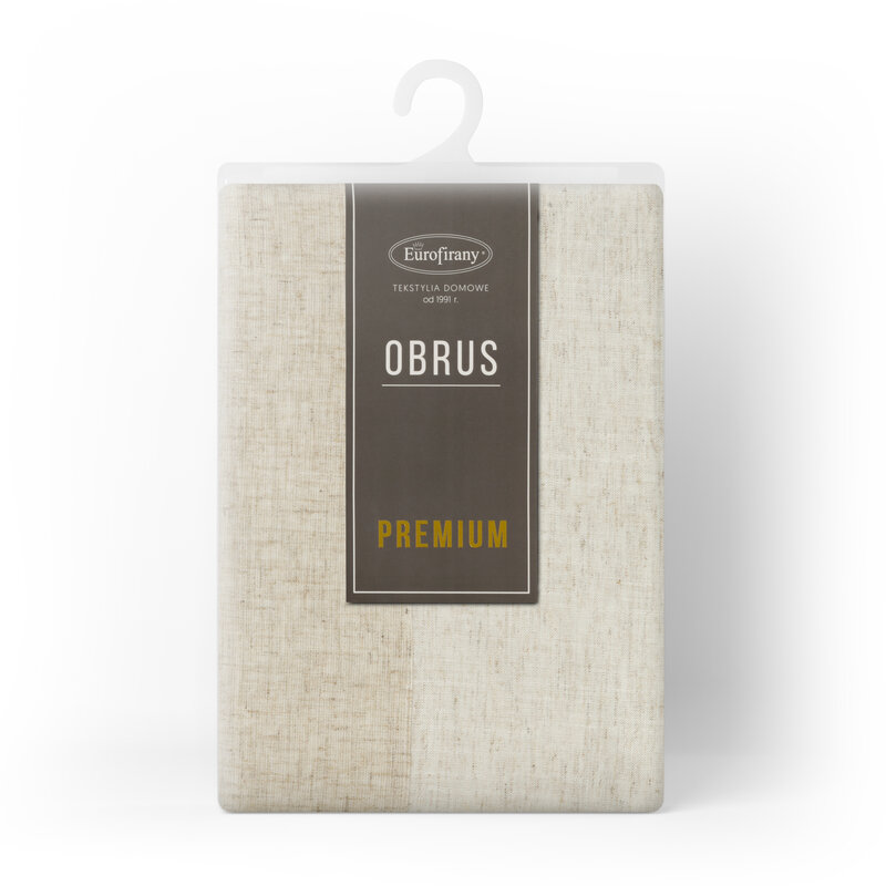 OBRUS NATU 10 145 X 350 CM NATURALNY
