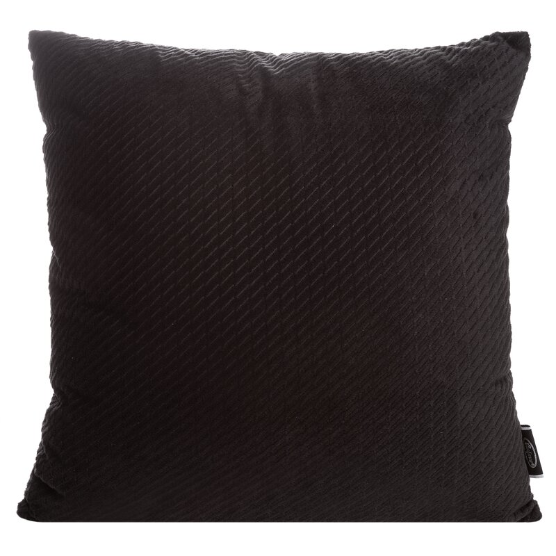 Poszewka Eliza czarna 40 x 40 cm – dodaje blasku