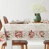 Obrus gobelinowy SZE/CHO/1182 naturalny 140x180 cm – doda ciepła jadalni