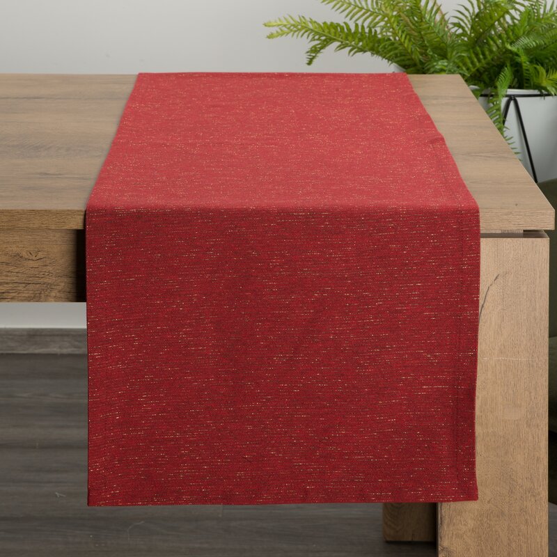 OBRUS LISE 40 X 140 CM CZERWONY