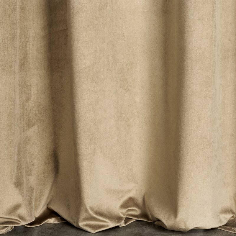 ZASŁONA GOTOWA D91 AGNES 140 X 250 CM BEŻOWY