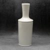 Wazon ceramiczny Simona3 perłowy fi 13 x 36 cm – na susze i kwiaty