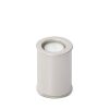 Świecznik ceramiczny perłowy fi 7 x 10 cm – subtelny blask
