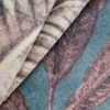 Koc flanelowy turkusowy 150 x 200 cm – miękki i ciepły