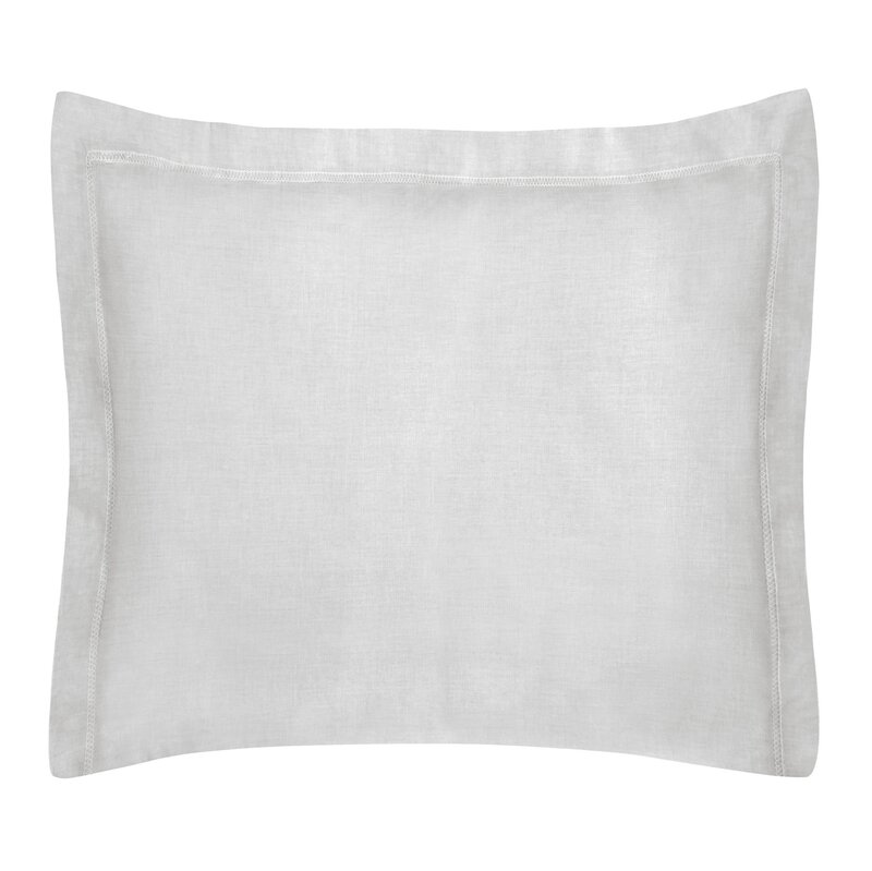 Poszewka bawełniana Nova Colour jasnoszara 70 x 80 cm – idealna do spania