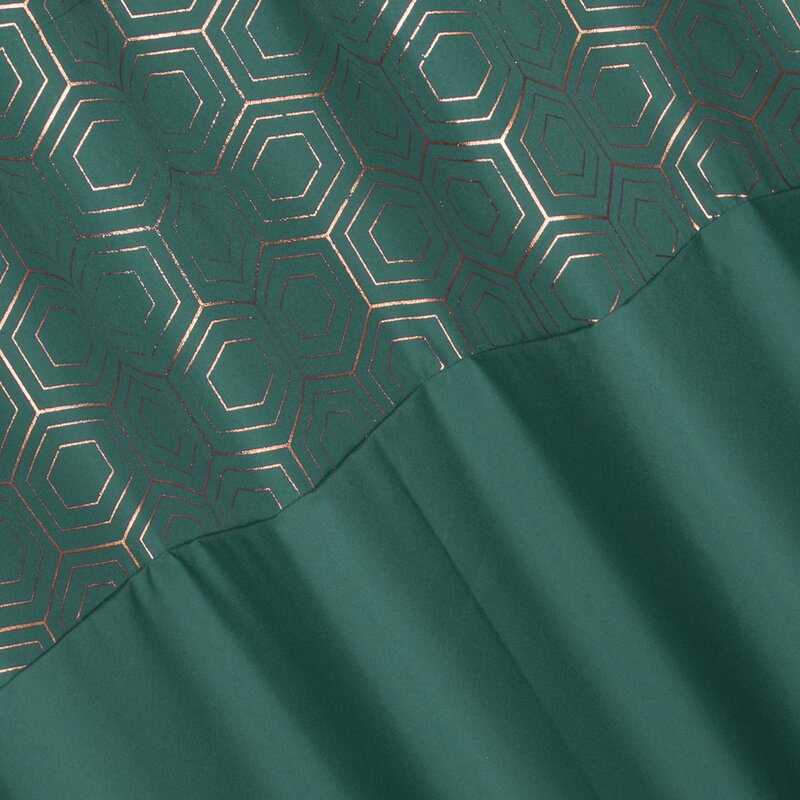 ZASŁONA GOTOWA DAFNE 140 X 250 CM ZIELONY