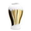 Wazon ceramiczny Mona biały fi 16 x 32 cm – na susze i kwiaty