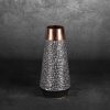 Wazon ceramiczny Morena kremowy fi 16 x 34 cm – na susze i kwiaty