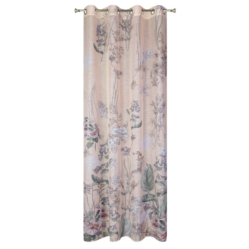 ZASŁONA GOTOWA ELMA 140 X 250 CM RÓŻOWY