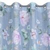 Zasłona gotowa Flora popielata 140 x 250 cm – subtelnie filtruje światło