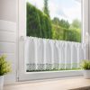 Firana gotowa Clarie biała 150 x 30 cm – subtelnie dekoruje