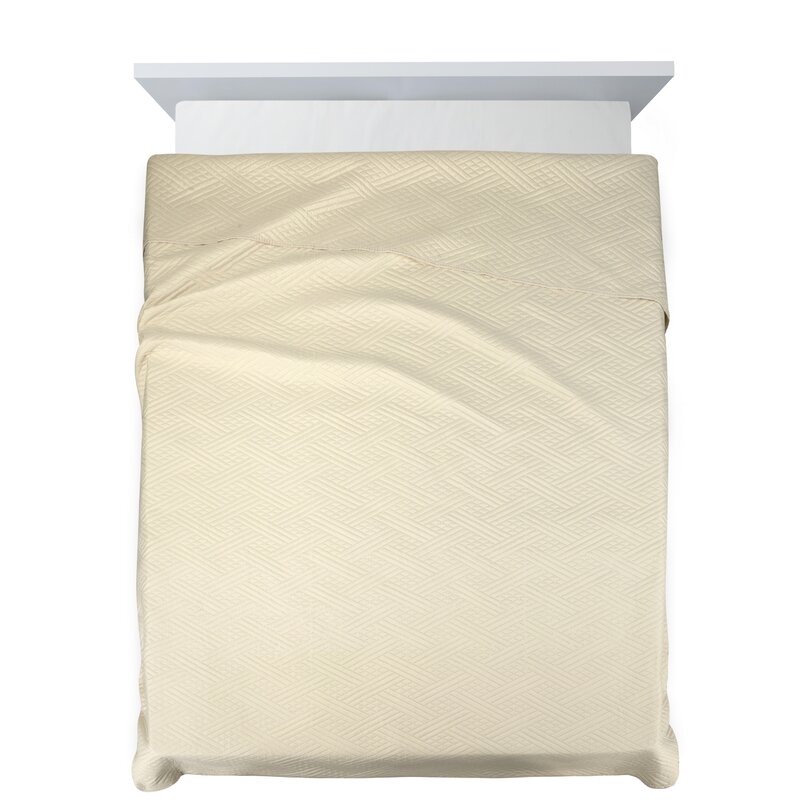 Narzuta Boni kremowa 200 x 220 cm – dodaje wnętrzu charakteru