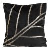 Poszewka Blink czarna 45 x 45 cm – doda blasku wnętrzu