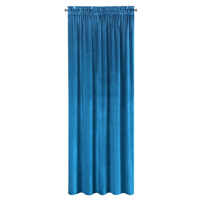Zasłona gotowa Samanta granatowa 140 x 270 cm – zaciemnia pomieszczenie