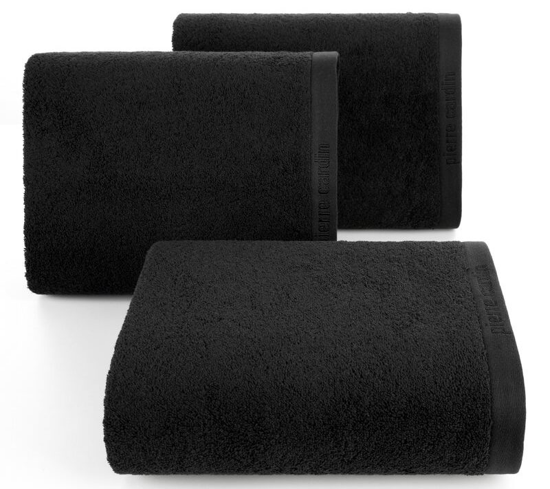 Ręcznik Pierre Cardin EVI czarny 50 X 90 CM – miękki i chłonny
