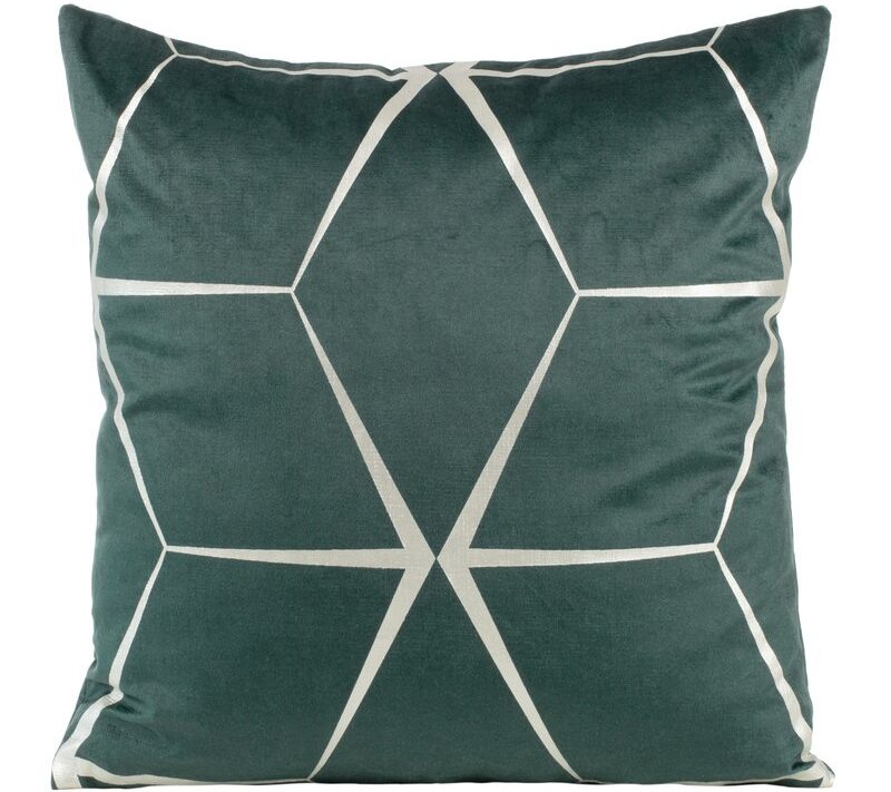 Poszewka Blink ciemnomiętowa 45 x 45 cm – doda uroku wnętrzu