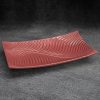 Patera ceramiczna Sena pudrowy róż 35 x 20 x 6 cm – do dekoracji stołu