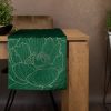 OBRUS BLINK 13 35 X 140 CM CIEMNOZIELONY