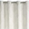 Zasłona welwetowa BLANCA2 biała ze złotym nadrukiem 140X250 – rozświetla i ociepla