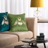 Poszewka dekoracyjna Blink niebieska 45 x 45 cm – stylowy akcent