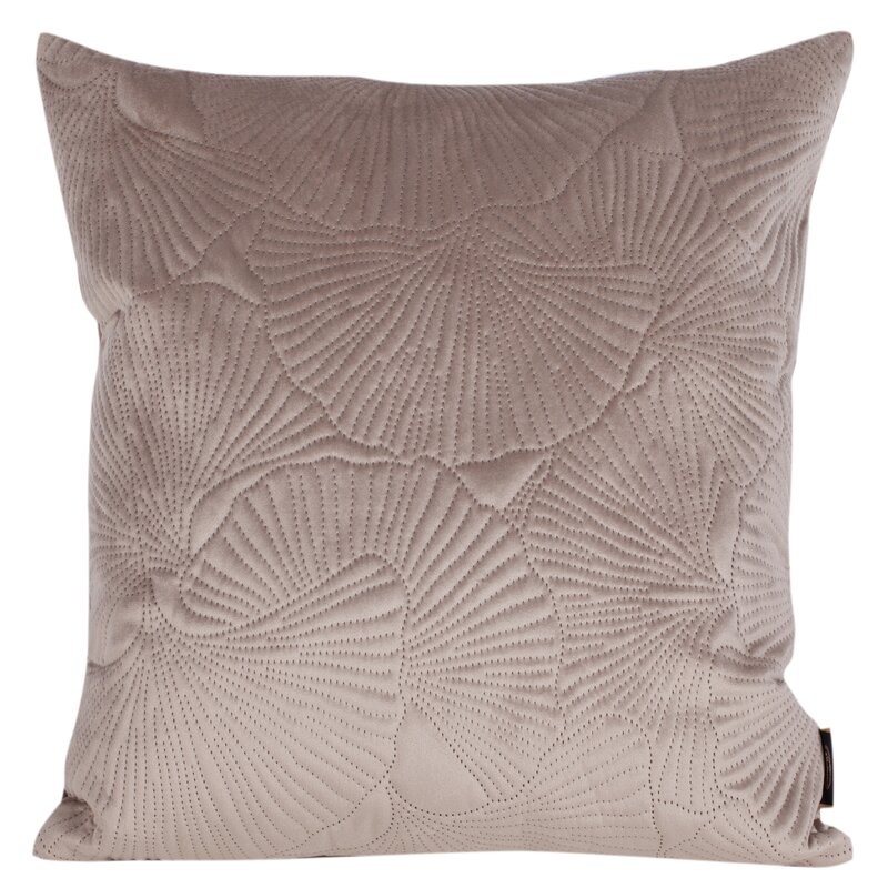 POSZEWKA VELVET 45 X 45 CM BEŻOWY