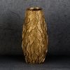 WAZON DEKORACYJNY KIARA (01) 12 X 12 X 24 CM ZŁOTY