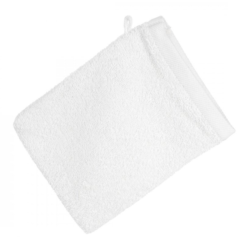 Ręcznik gładki biały 16 x 21 cm – delikatny dla skóry