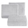 Ręcznik gładki srebrny 70 x 140 cm – miękki i chłonny