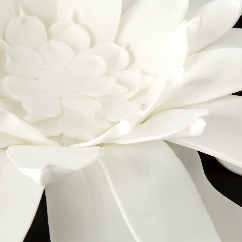 KWIAT FLORE 731 O 8 CM BIAŁY