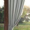 ZASŁONA GOTOWA GARDEN NA SZELKACH 155 X 240 CM SREBRNY